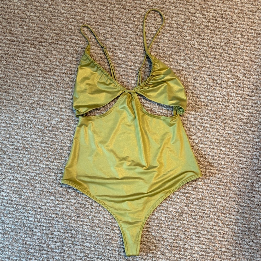 Urban Outfitters Green Bodysuit